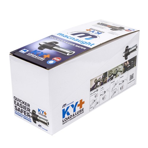 KY+ Safety Grease Coupler - BSP (Counter Display - 10 Blister Pack)